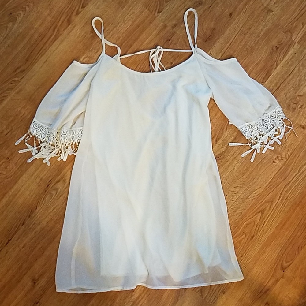 Cream dress
